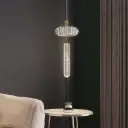 Modern Glass Chandelier Custom Circular Pendant LED Light 72*21*30cm