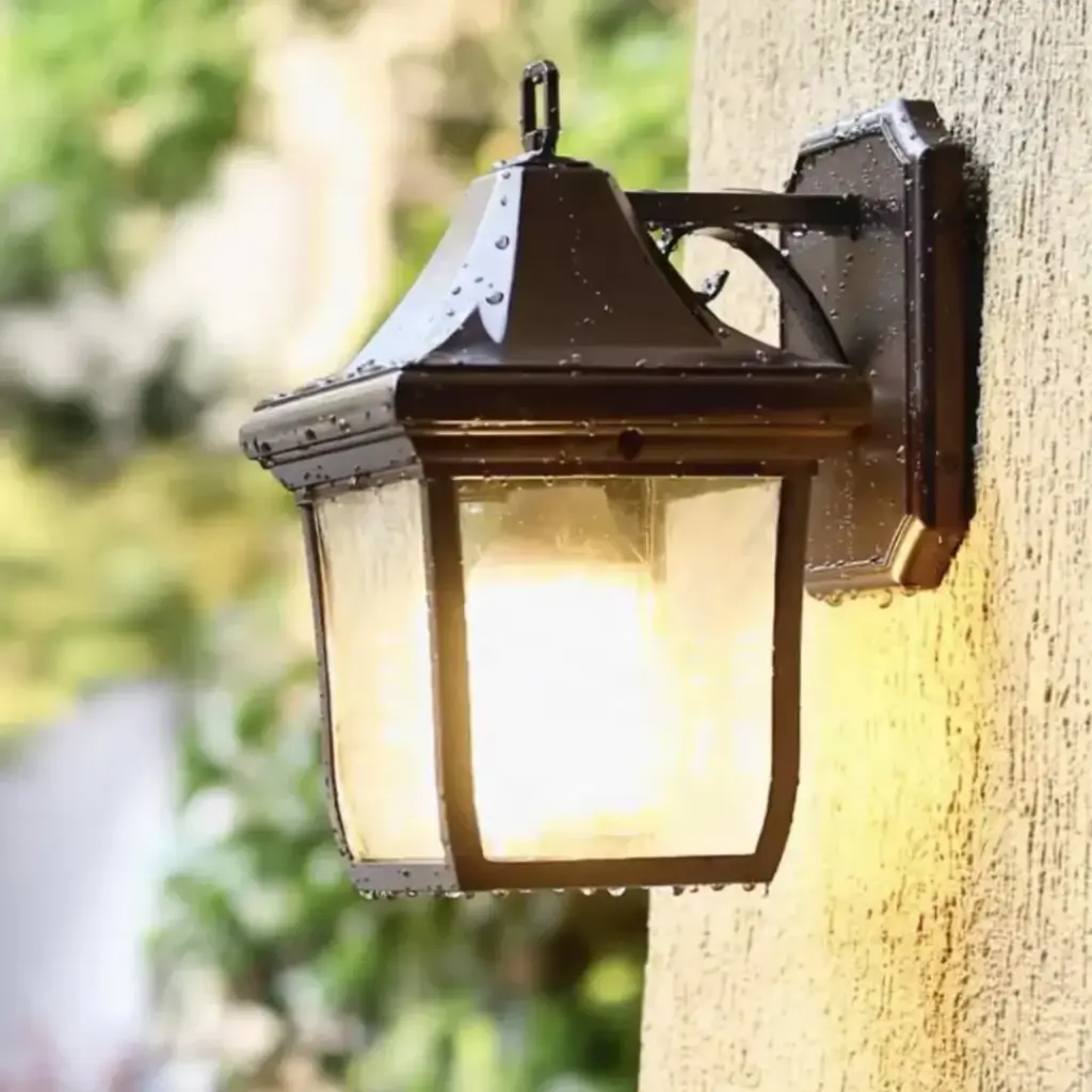 American Retro Aluminum Led Wall Lamp Outdoor Waterproof IP65 HS0418-DN-XS