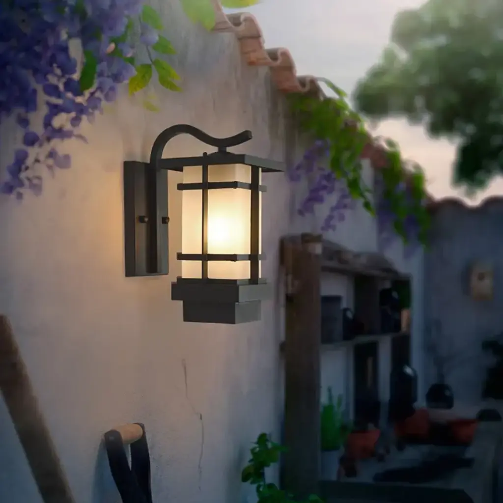Modern Design Chinese Style Outdoor Wall LED Light HS0202-DN-M