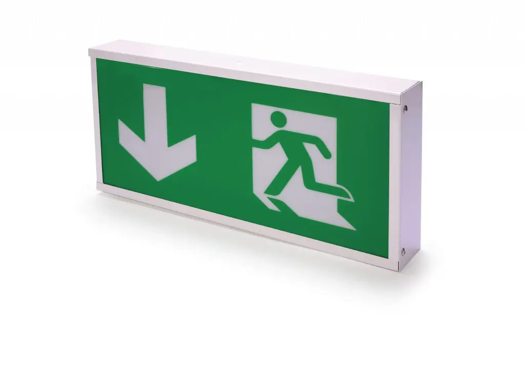 Exit box-One face side 