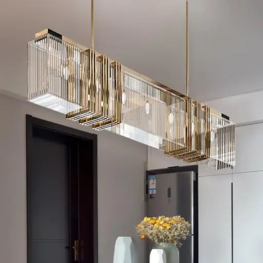 L150, Crystal Pendant Kitchen Light