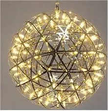 Ball Chandelier Gold - 50cm