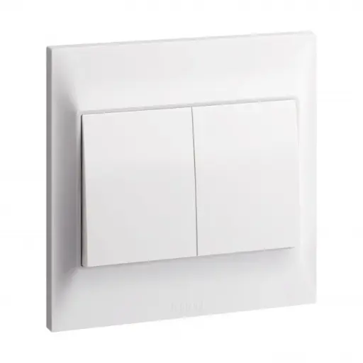 2 Gang 1 Way Switch Legrand