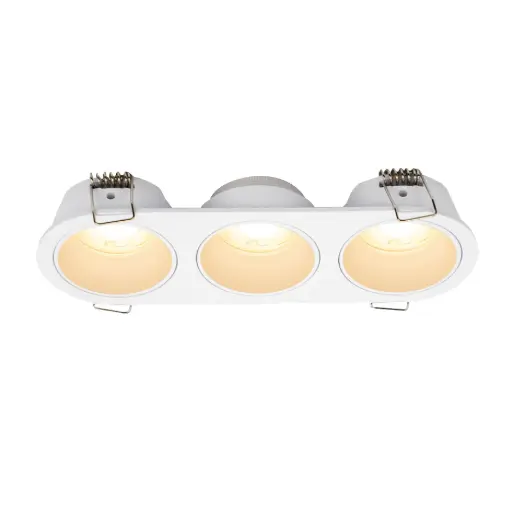 TOSEO Mini Fixed Triple Downlight Soft Edge Sand White TS8950A-S3(SDB)